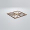 Ekena Millwork Small Swansea Decorative Fretwork Wood Wall Panels, Birch, 11 3/8"W x 11 3/8"H x 3/8"T WALW12X12X0375SWNBI - alternate 6